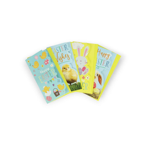 Picture of EASTER MONEY WALLETS - 4 PACK